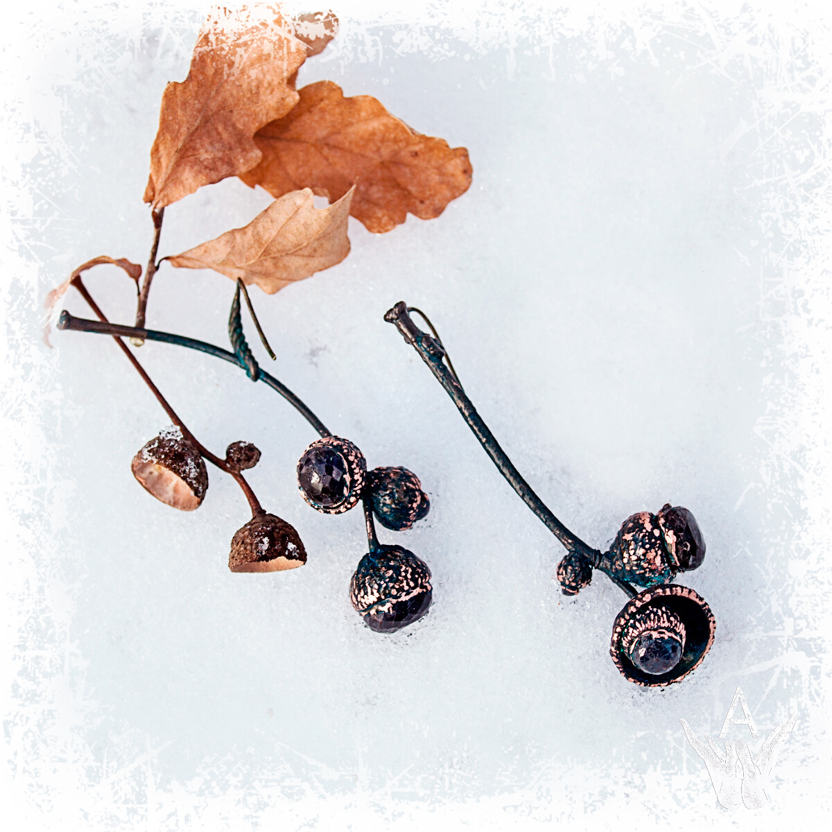 authorship AlisAsilA “Uniqueness” Set with sapphires earrings